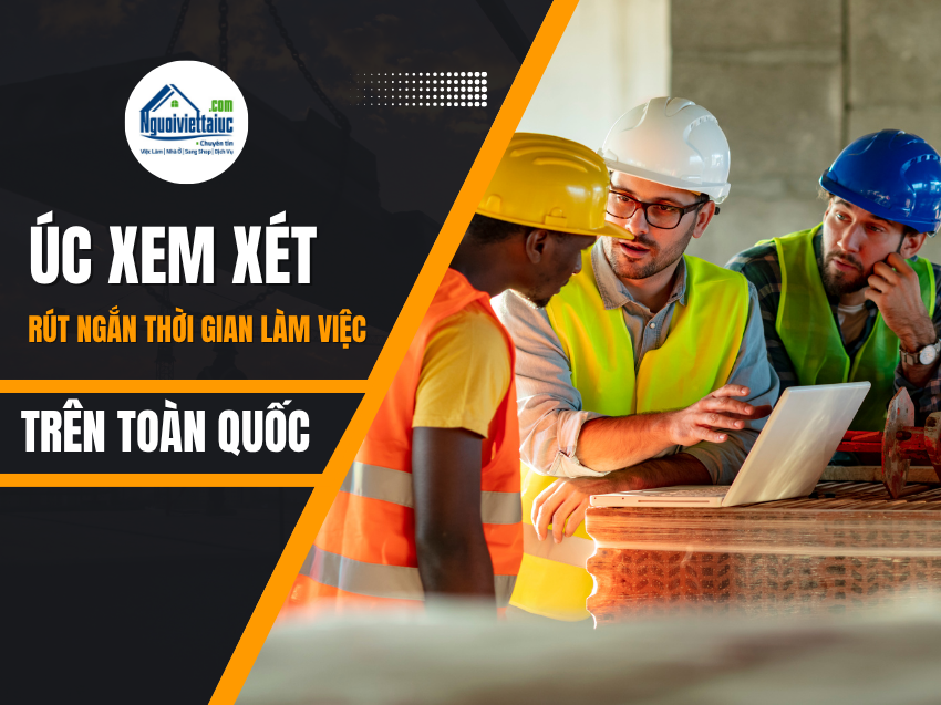 Úc xem xét tuần làm việc 4 ngày để tăng năng suất lao động