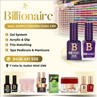 Billionaire  - Đa Dạng Lựa Chọn Sản Phẩm Cho Salon Nail & Spa