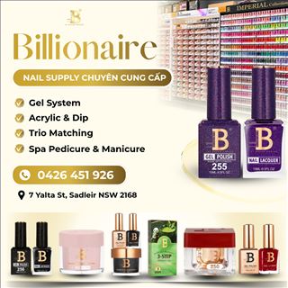 Billionaire  - Đa Dạng Lựa Chọn Sản Phẩm Cho Salon Nail & Spa