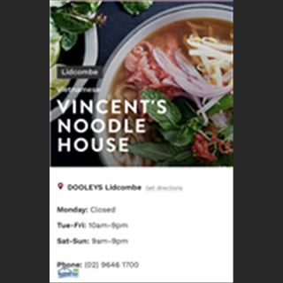 Nhà hàng Vincent's Noodle House cần tuyển phụ bếp rửa chén